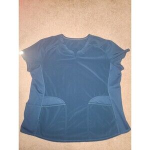 Scrubstar 2xL Womens Teal/aqua Top